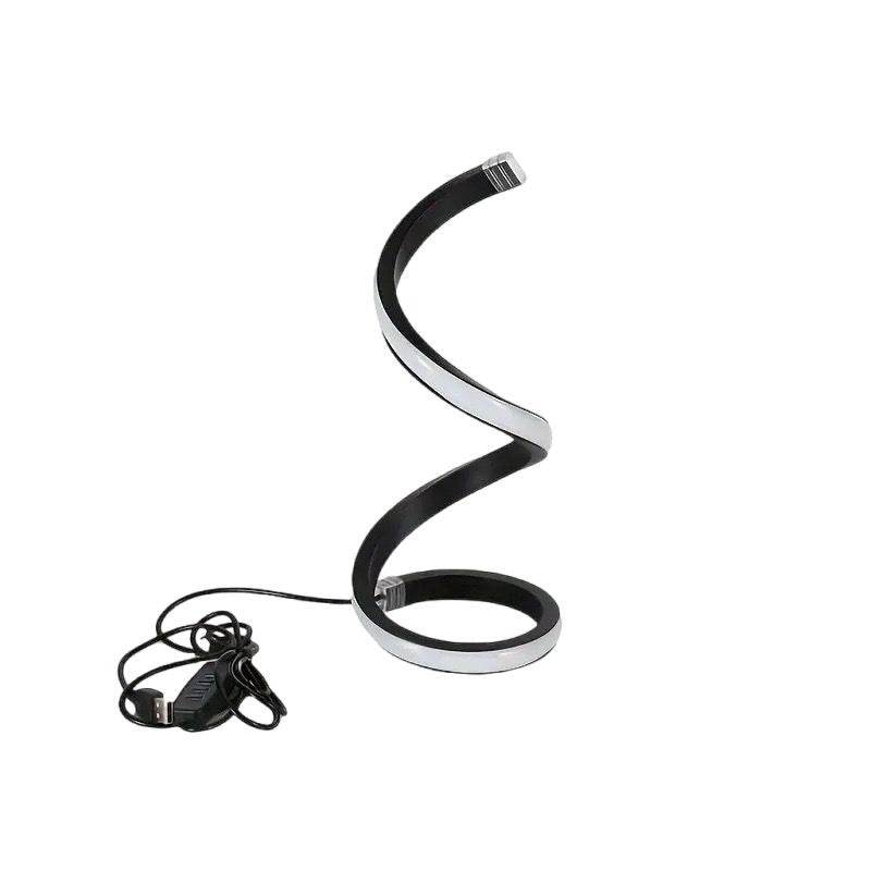 Dimmable Spiral LED Table Lamp image 5
