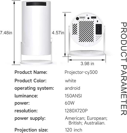 4K Mini Projector image 4