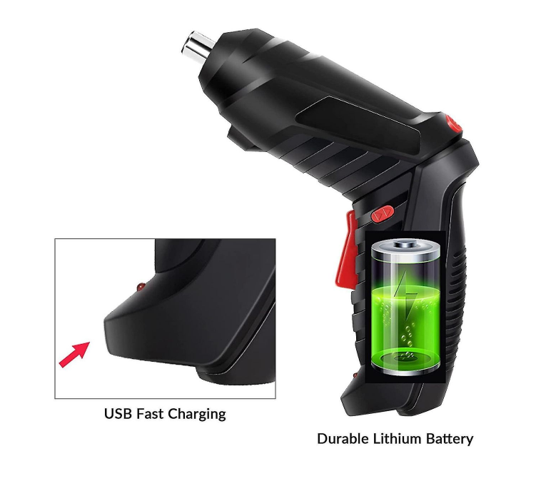 Cordless Rechargeable Screwdriver Set image 5