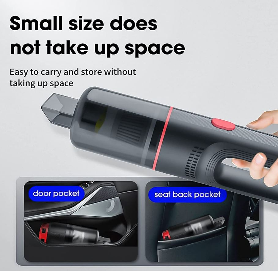 Mini Handheld Car Vacuum Cleaner image 3