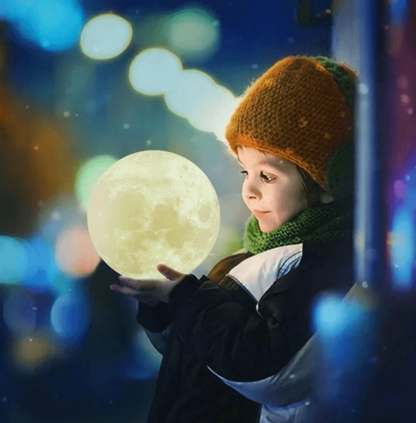 Magical Moon Night Light image 2