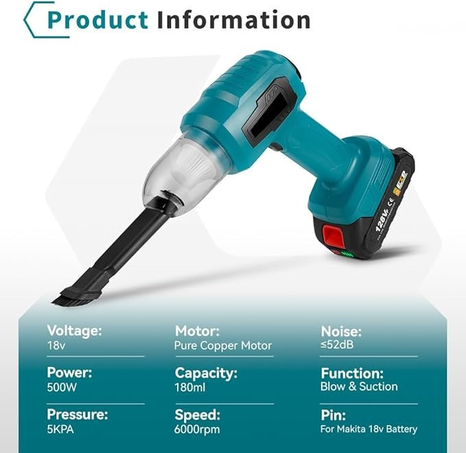 Multifunctional Handheld Vacuum Cleaner image 5