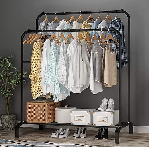 Metal Clothing Garment Rack (Without Wheels) image 2