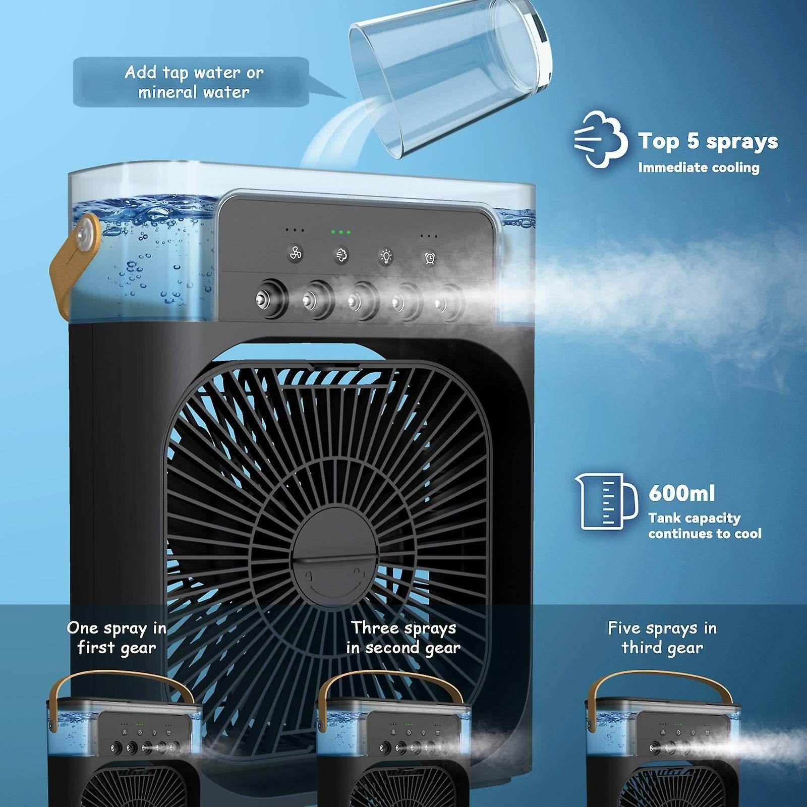 Portable Air Cooler Fan image 3