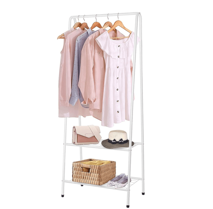Clothes Rail With Two Shelves image 5