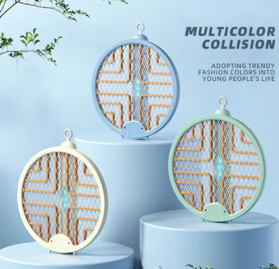 Round Design Electric Mosquito Swatter image 4