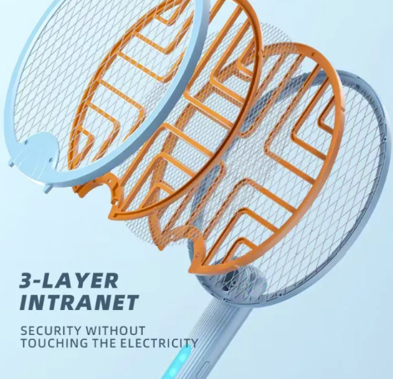 Round Design Electric Mosquito Swatter image 5