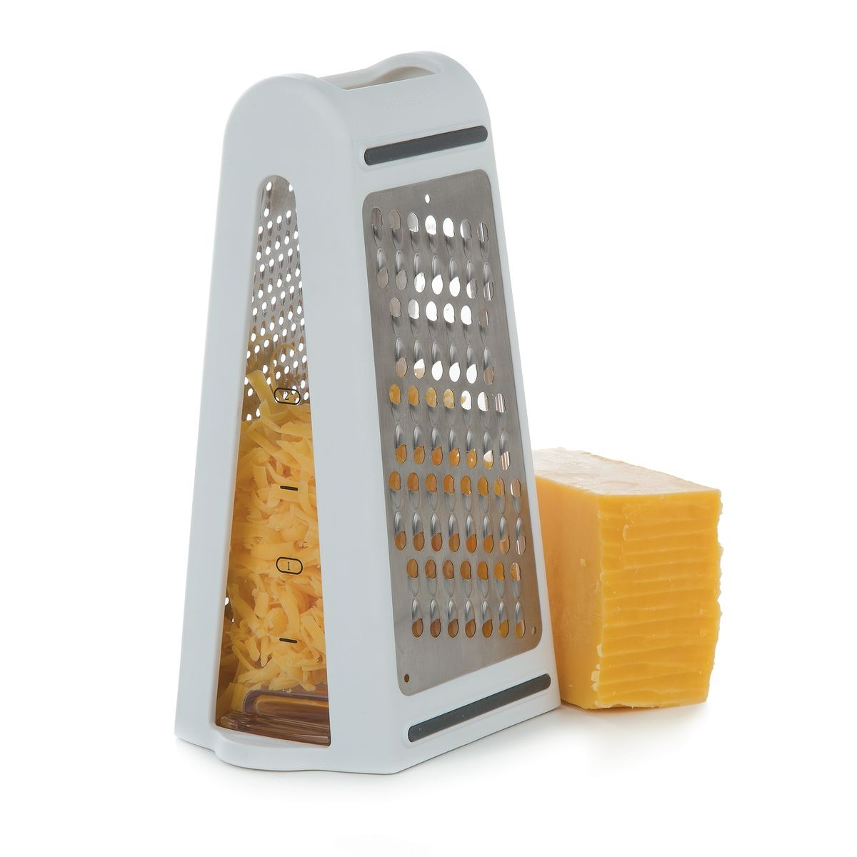 Two Way Cheese Grater With Removable Container image 3