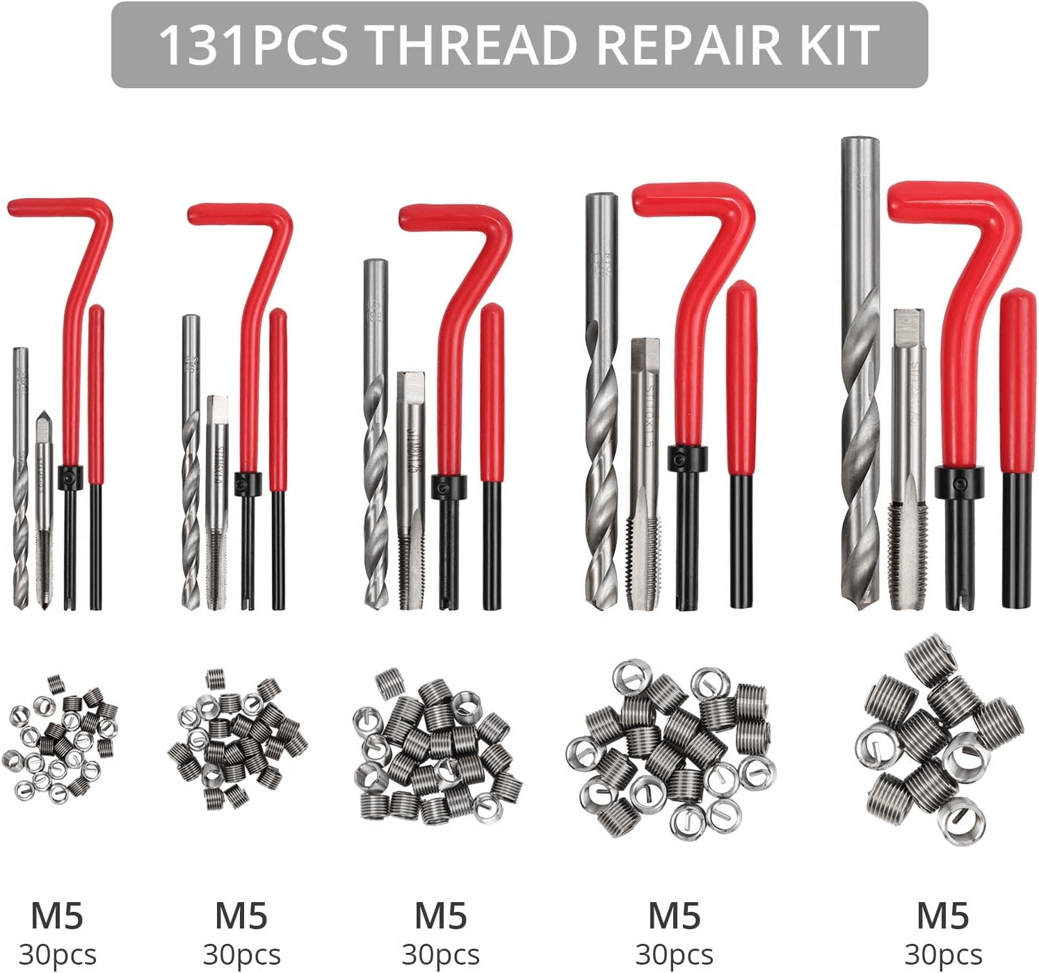 Helicoil Type Thread Repair Tool Kit image 5