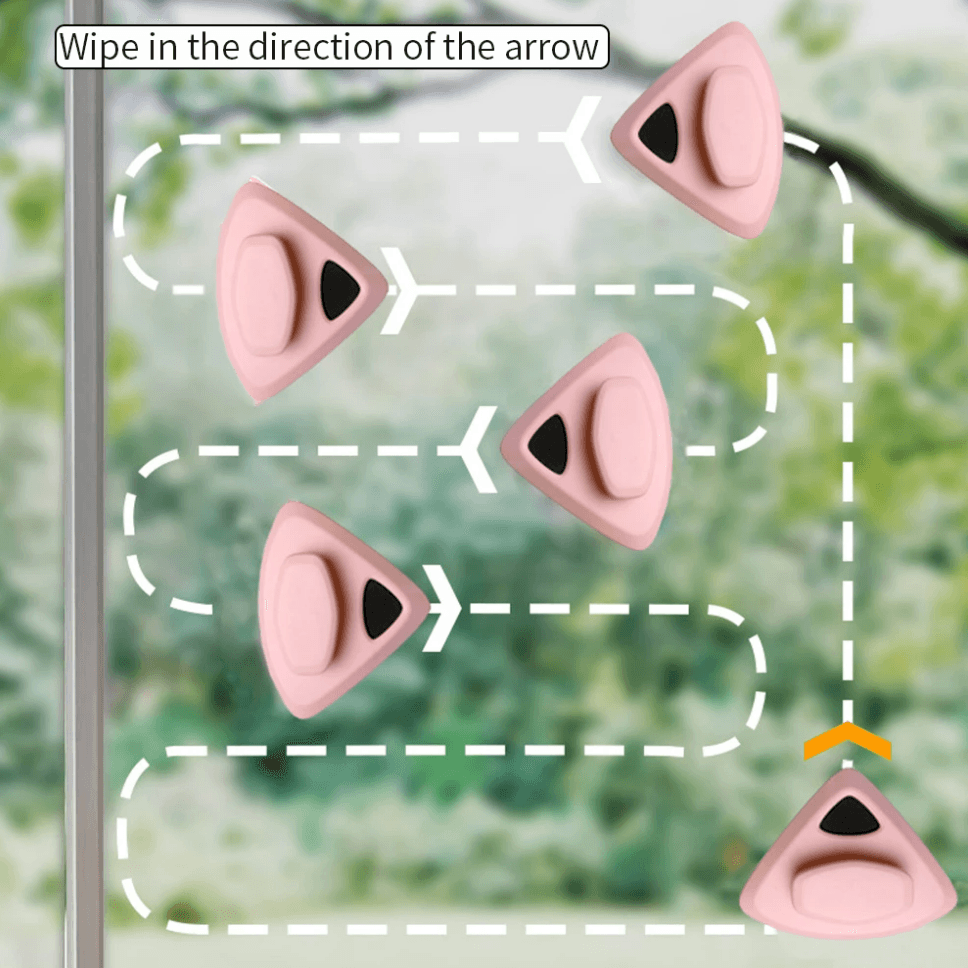 Double Sided Triangle Window Cleaner image 5