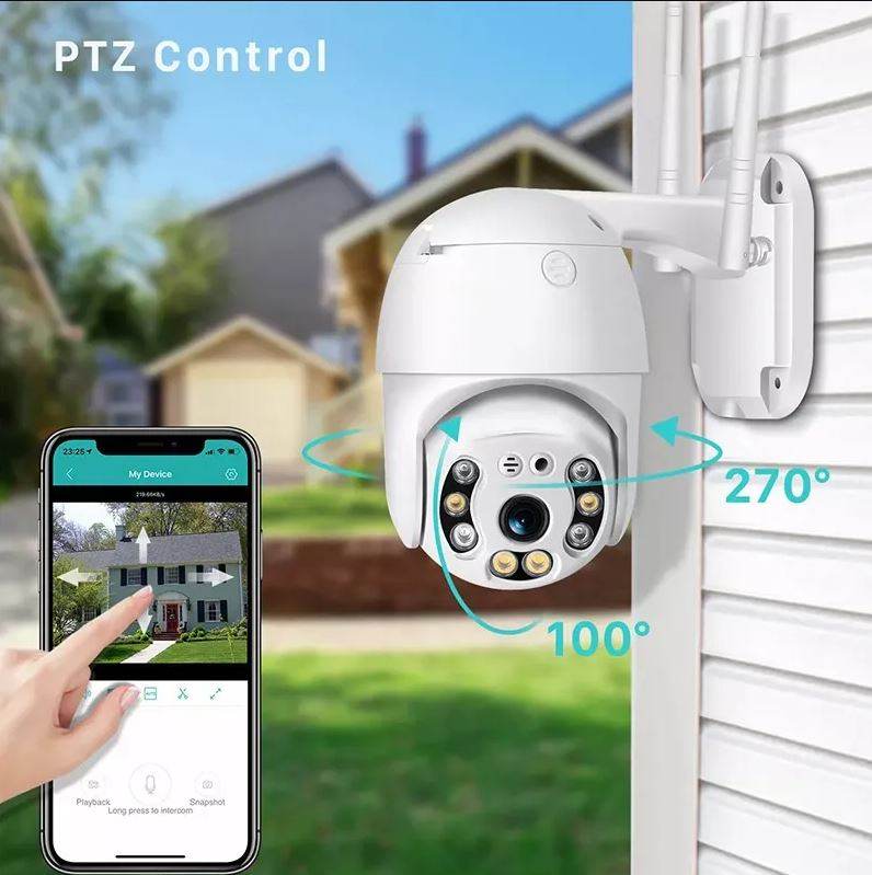 WIFI Outdoor Security Camera (V380 Pro App) image 3