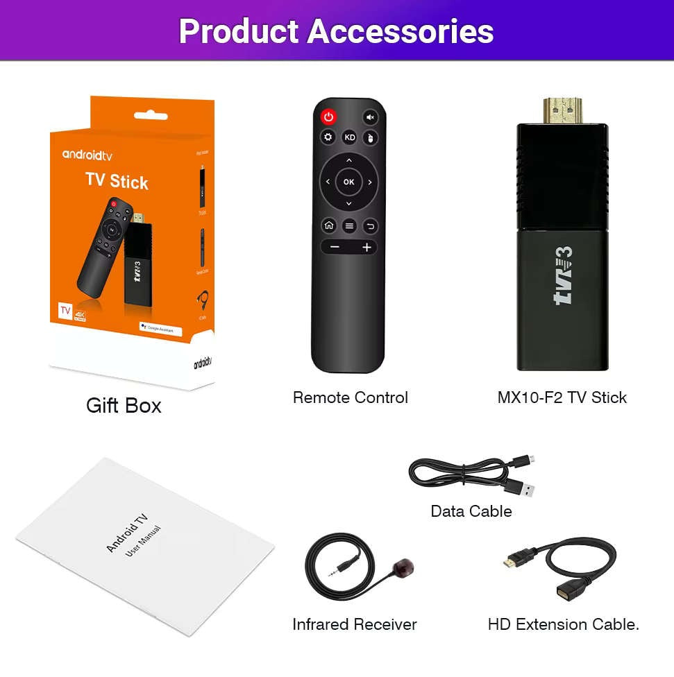 TVR3+ TV Stick 8K Android 14.0 Google TV image 3