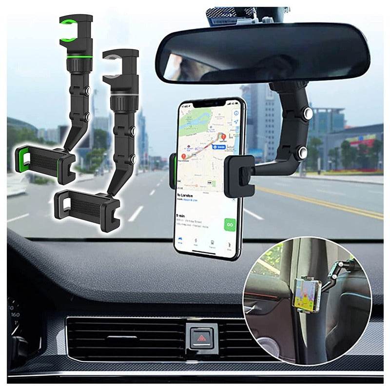 360 Degree Rotation Multifunctional Car Phone Holder image 2