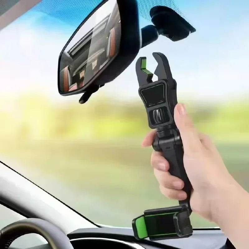 360 Degree Rotation Multifunctional Car Phone Holder image 5