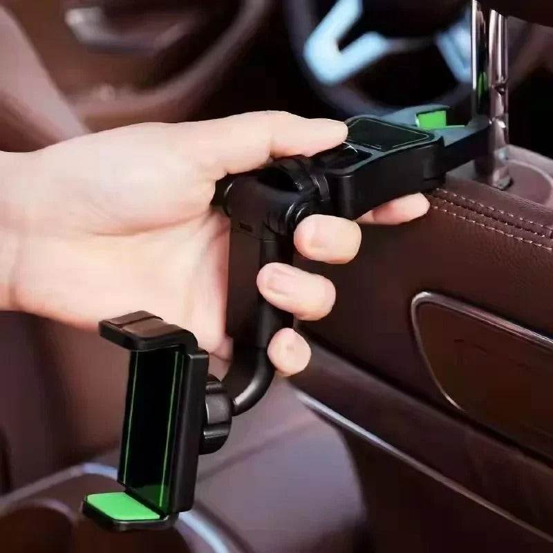 360 Degree Rotation Multifunctional Car Phone Holder image 6