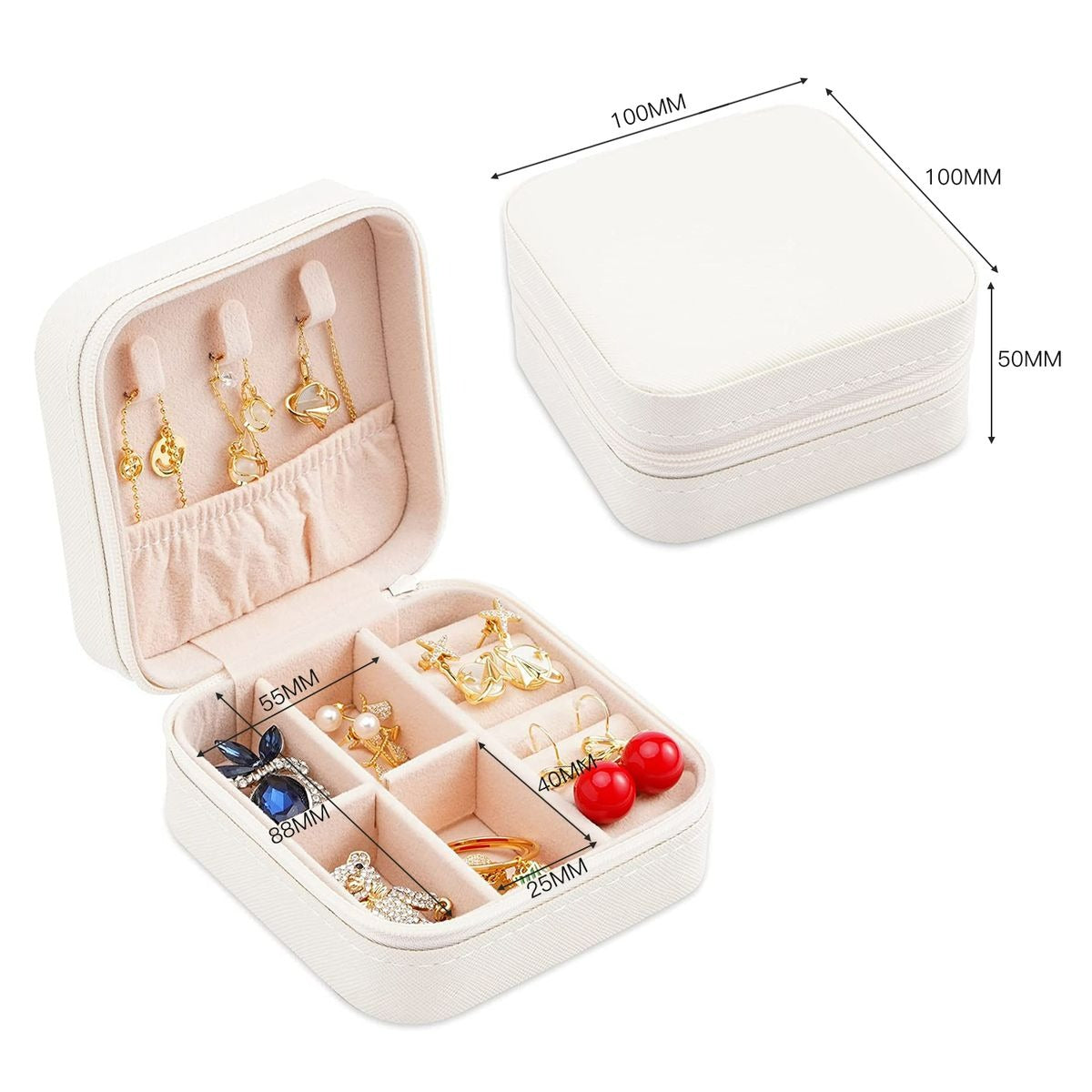 Travel Jewellery Organiser Storage Case image 6