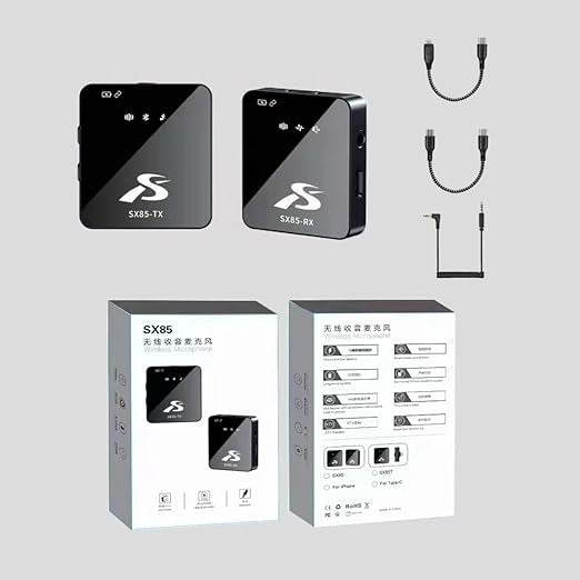 SX85 Wireless Microphone (iPhone/Type C/Camera/PC) image 3