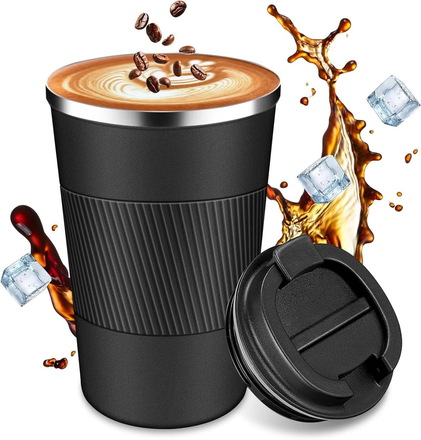 Stainless Steel Vacuum Travel Cup (510ml) image 2