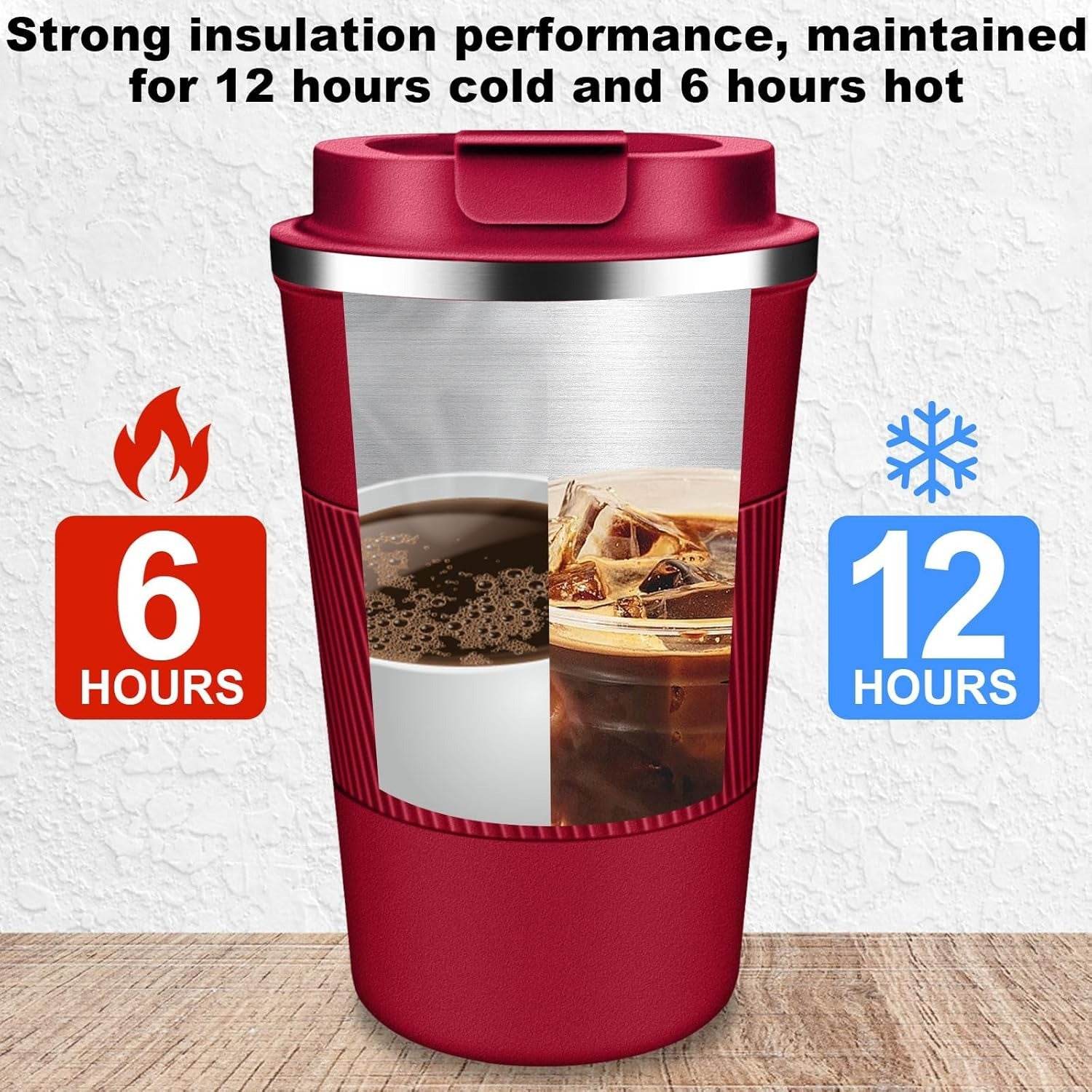 Stainless Steel Vacuum Travel Cup (510ml) image 7