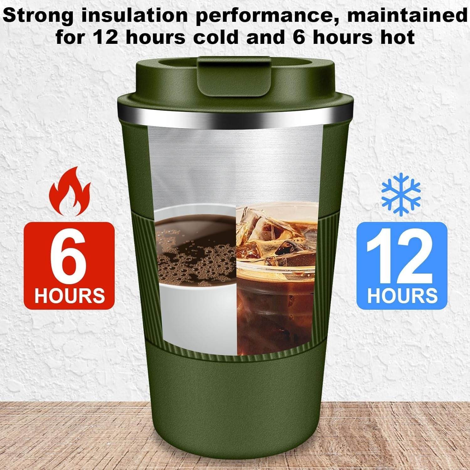 Stainless Steel Vacuum Travel Cup (510ml) image 8