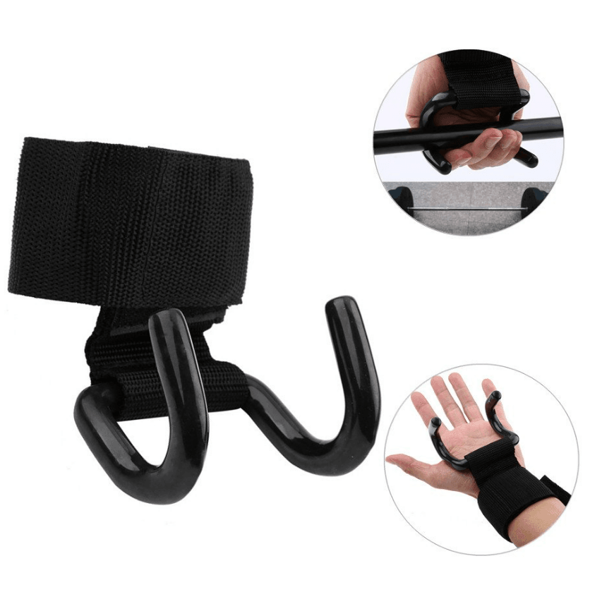 Weightlifting Rod Hook Wrist Support Strap (2 pcs) image 2