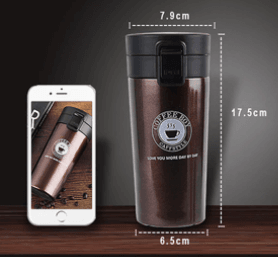 Double Wall Vacuum Insulated Travel Coffee Cup (380ml) image 8