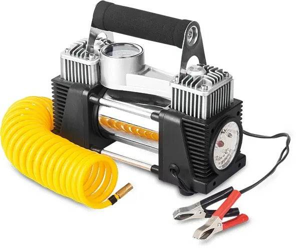 Double Cylinder Air Compressor With Tyre Repair Tools image 2