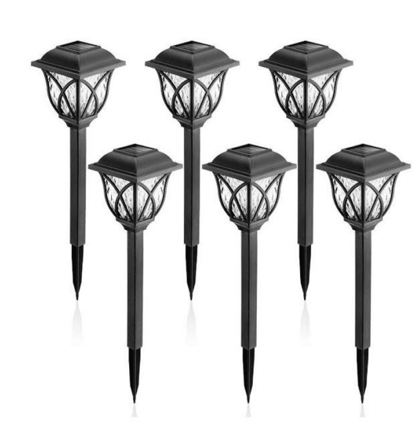 Outdoor Solar Garden Lights (6 pcs) image 2