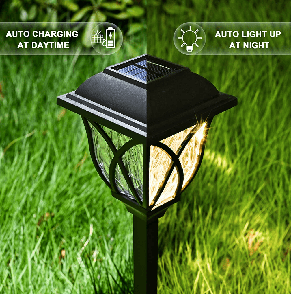 Outdoor Solar Garden Lights (6 pcs) image 3