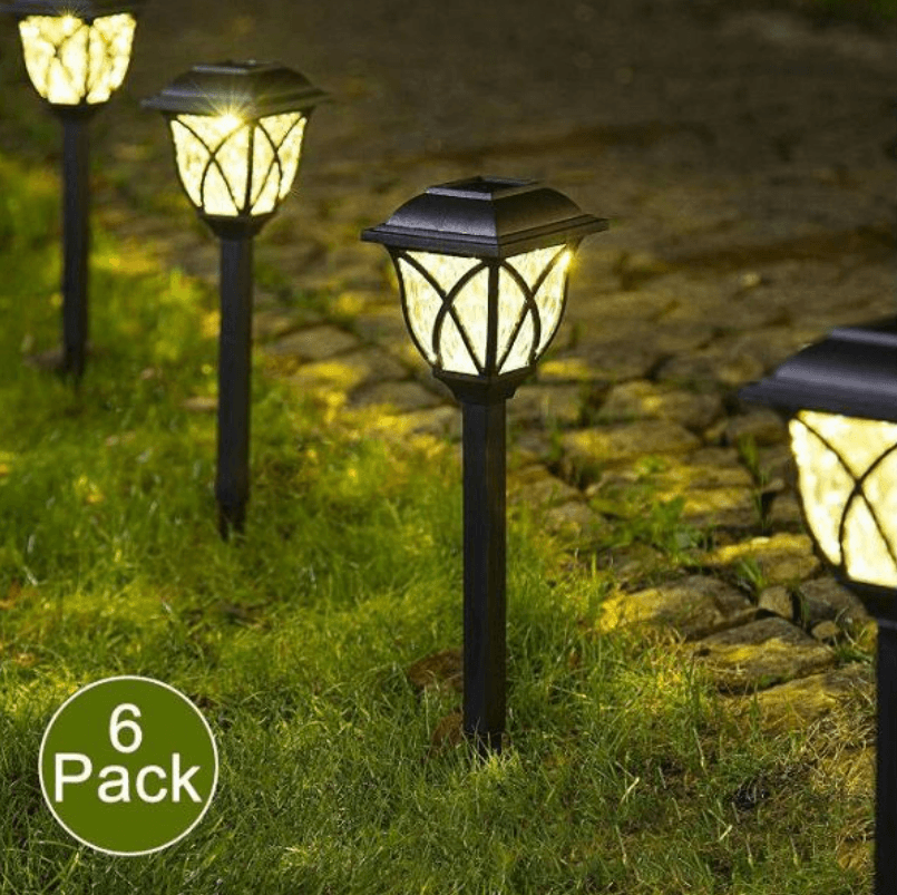 Outdoor Solar Garden Lights (6 pcs) image 6