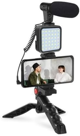 Video-Making Kit with Microphone, LED Light and Tripod image 2