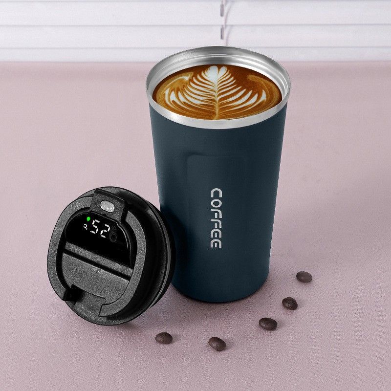 Smart Vacuum Travel Flask With Digital Display (500ml) image 3