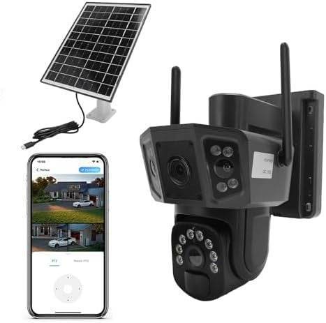 4K Solar Security Cameras Outdoor (Wifi)