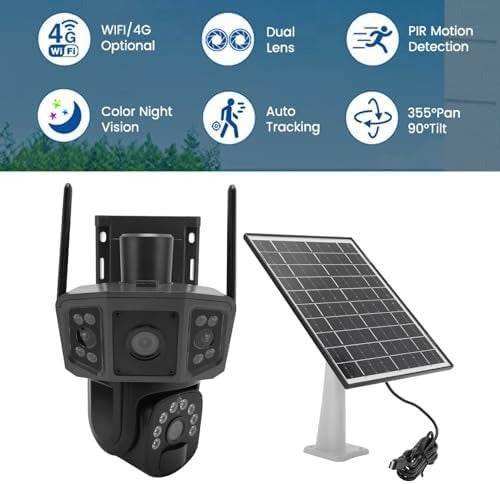 4K Solar Security Cameras Outdoor (Wifi) image 2