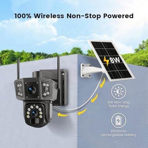 4K Solar Security Cameras Outdoor (Wifi) image 6