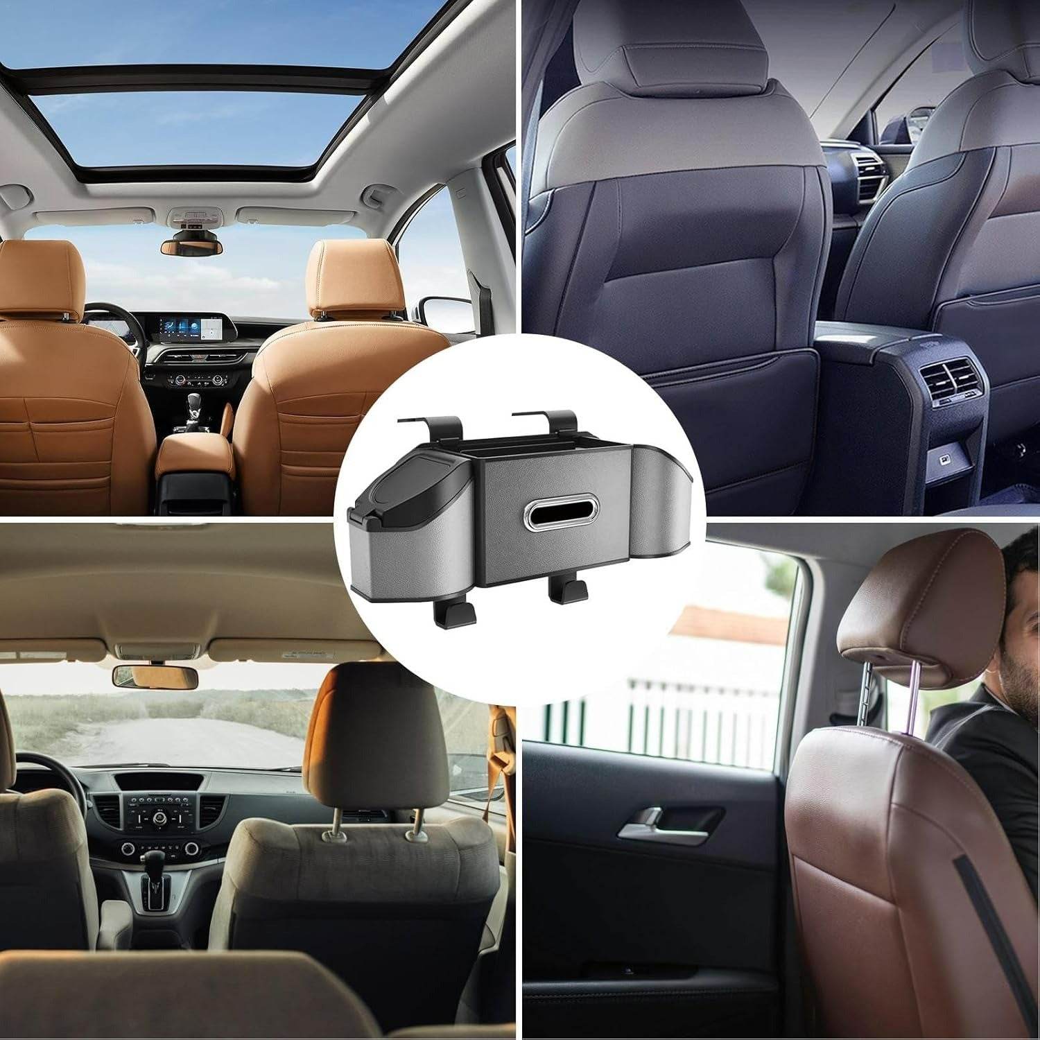 Multipurpose Car Accessory Backseat Organiser image 3