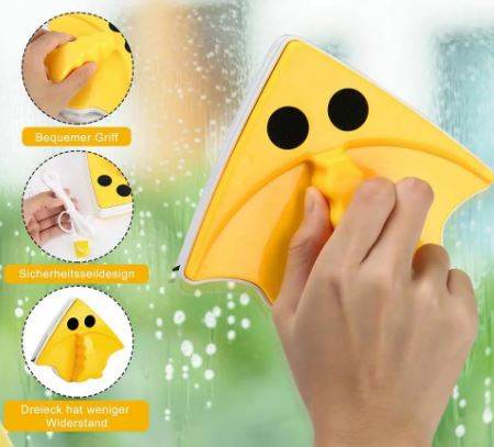 Magnetic Double Sided Glass Cleaner image 2