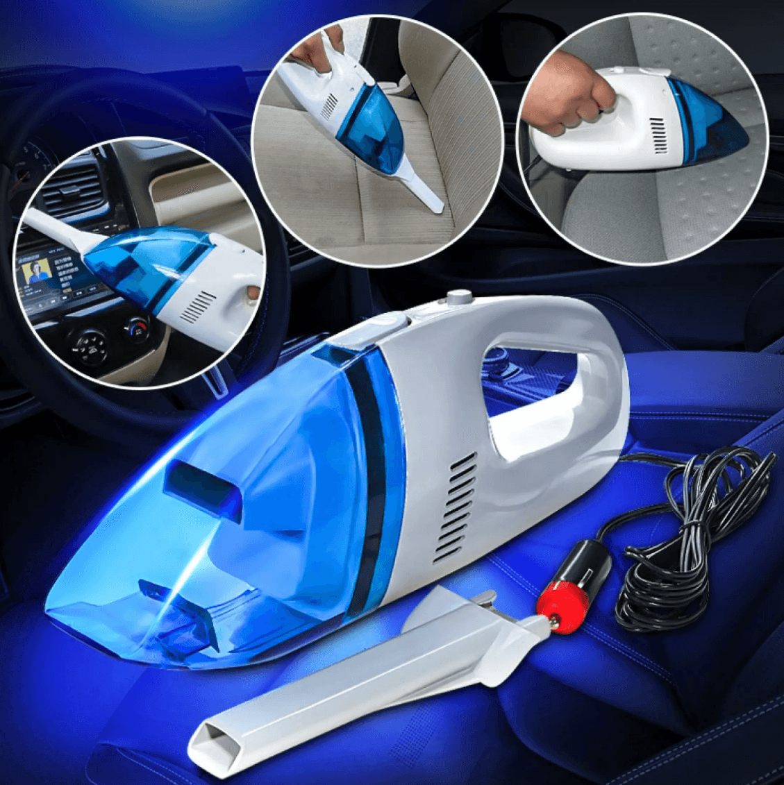 Portable High Power Car Vacuum Cleaner image 6