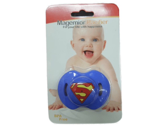 Superhero Pacifier Baby Soother With Unique Shape image 8
