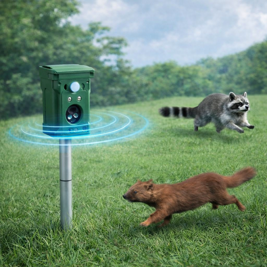 Solar Powered Animal Repellent image 3
