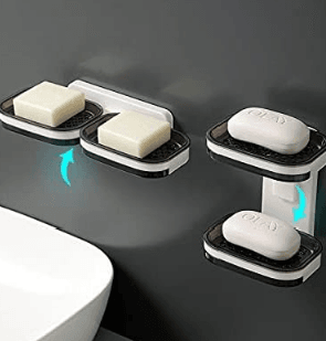 Adjustable Bathroom Soap Dish Holder image 3