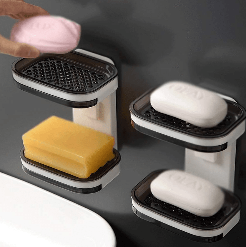 Adjustable Bathroom Soap Dish Holder image 7
