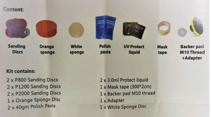 Headlight Restoration Kit image 5