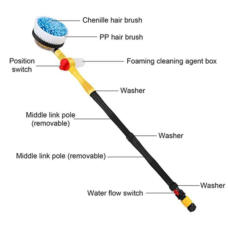 Automatic Rotating Car Wash Brush image 5