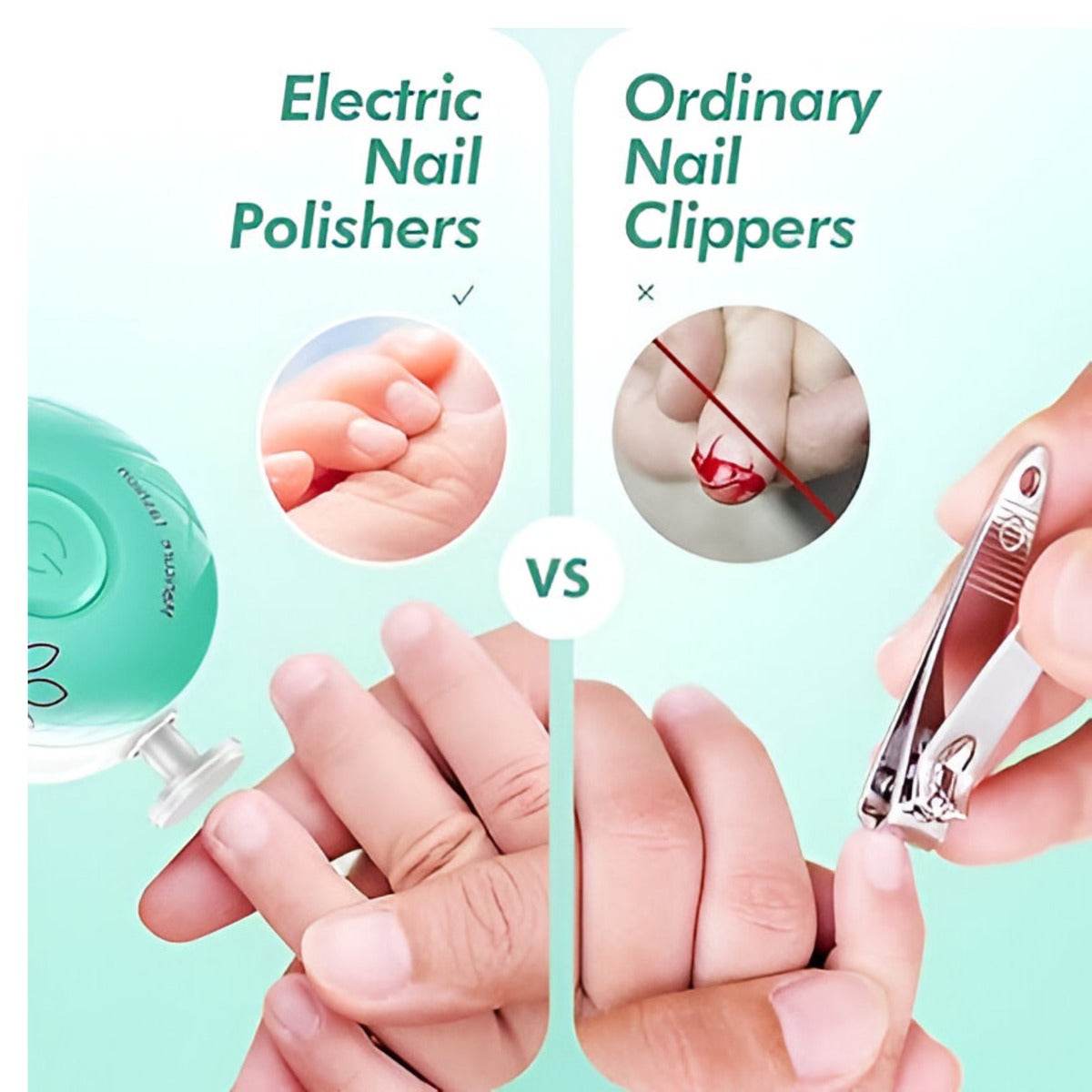 Electric Baby Nail File (Battery Operated) image 5