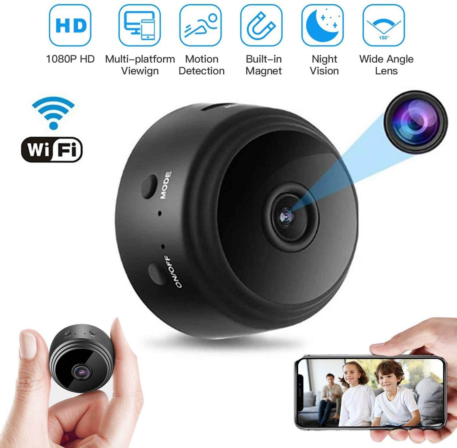 Mini HD Wireless WIFI Spy Camera image 4