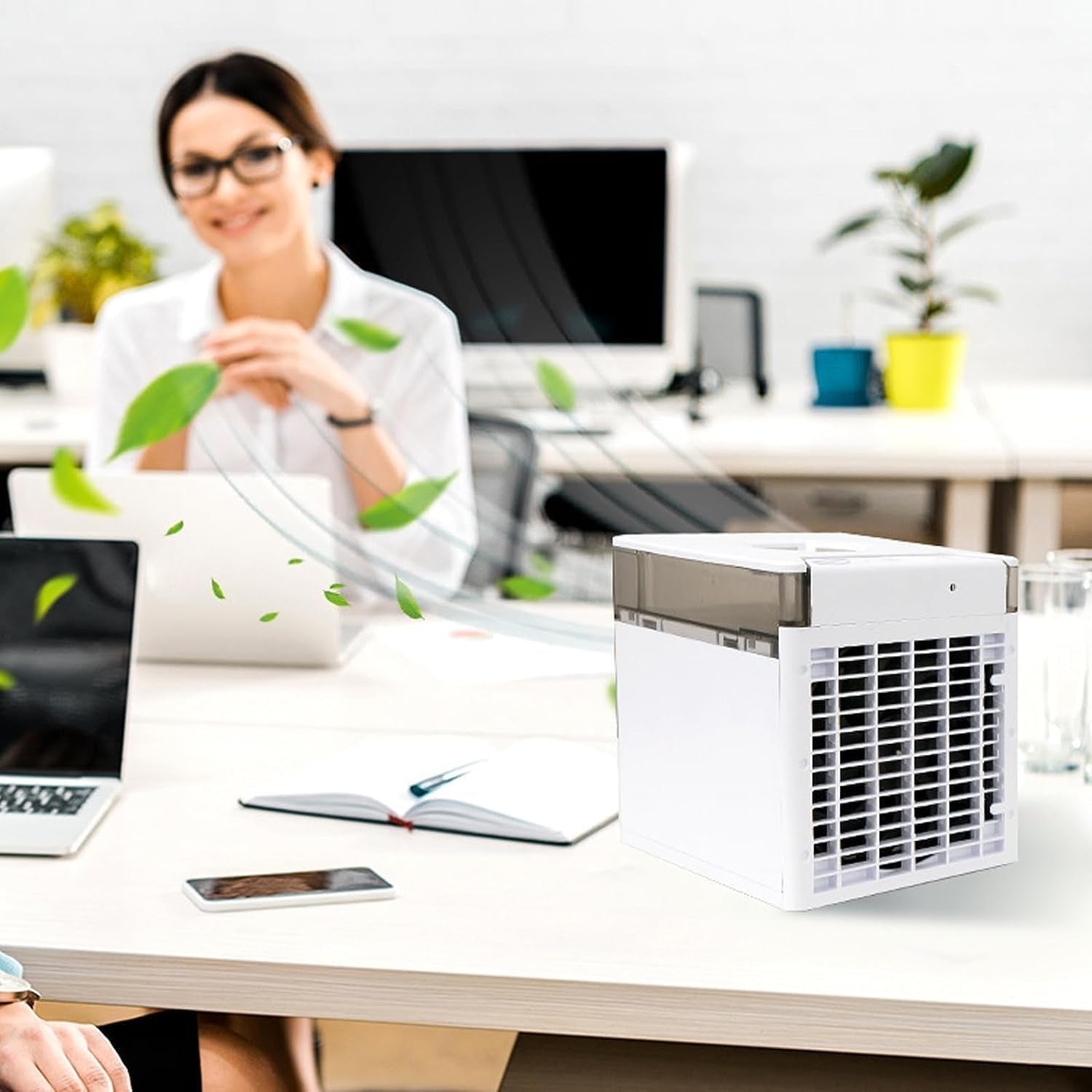 Mini Air Cooler and Portable Humidification image 2