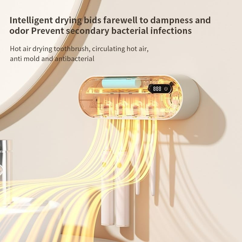 Intelligent Sterilization Toothbrush Holder image 6